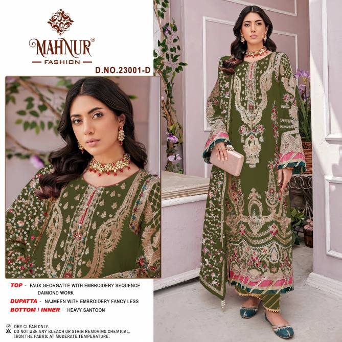Mahnur Vol 23 Colors Pakistani Suit Catalog